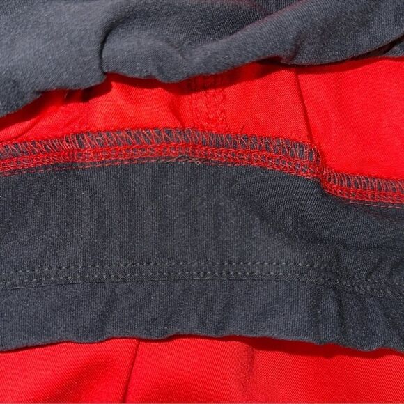 CHEROKEE XS RED GRAY 4 Pocket Straight Leg Scrub Bottom Cargo NWOT - Picture 11 of 13